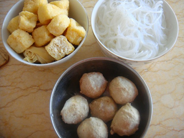 Tribute Ball Vermicelli Soup recipe