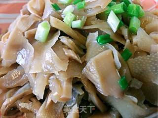 Crispy Bamboo Shoots in Chicken Sauce recipe