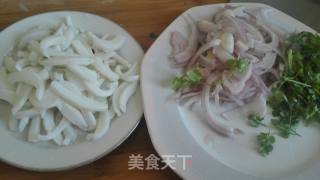 Shredded Squid with Wasabi recipe