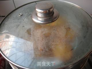 【winter Healthy Vegetables】—snow Ear Pear Cake with Sugar Sauce recipe