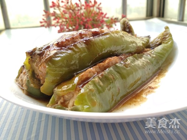 Green Pepper Stuffed Meat recipe