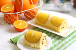 Orange Cake Roll recipe