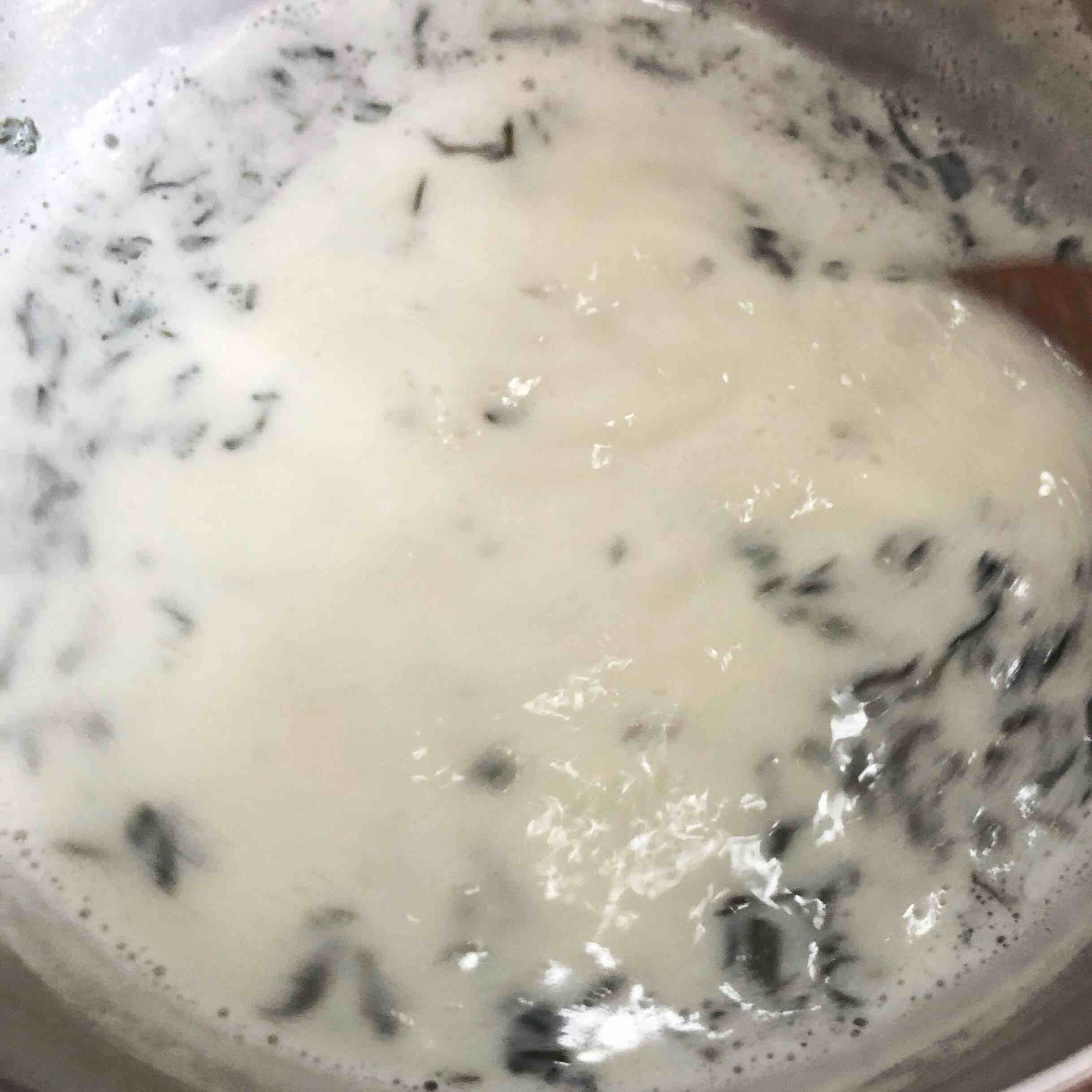 Homemade Pearl Milk Green recipe