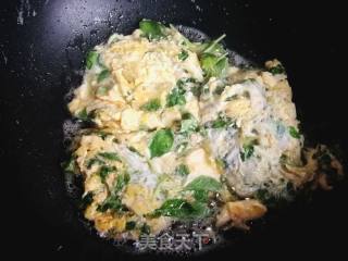 Scrambled Eggs with Nepeta recipe