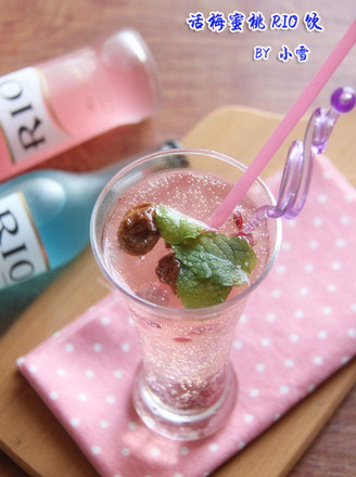 Talking Plum Peach Rio Drink recipe