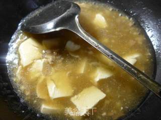 Tofu Soup with Pork Belly with Mustard recipe