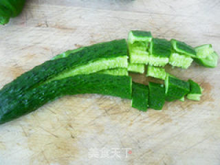 Cucumber in Red Oil recipe
