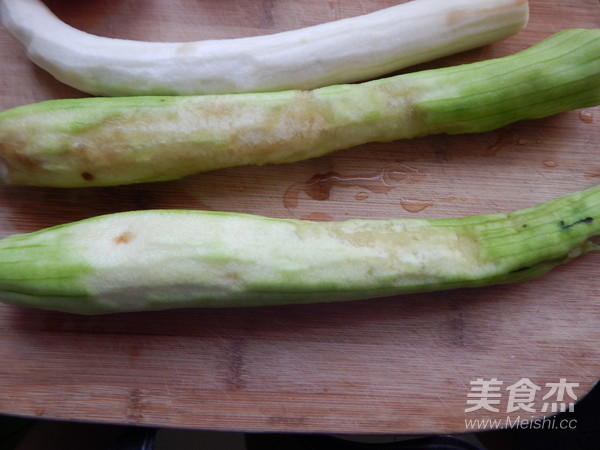 Loofah Burnt Tofu recipe