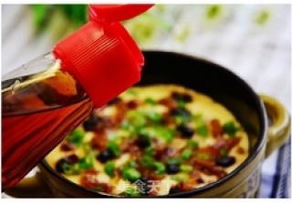 Steamed Eggs with Dace in Black Bean Sauce recipe