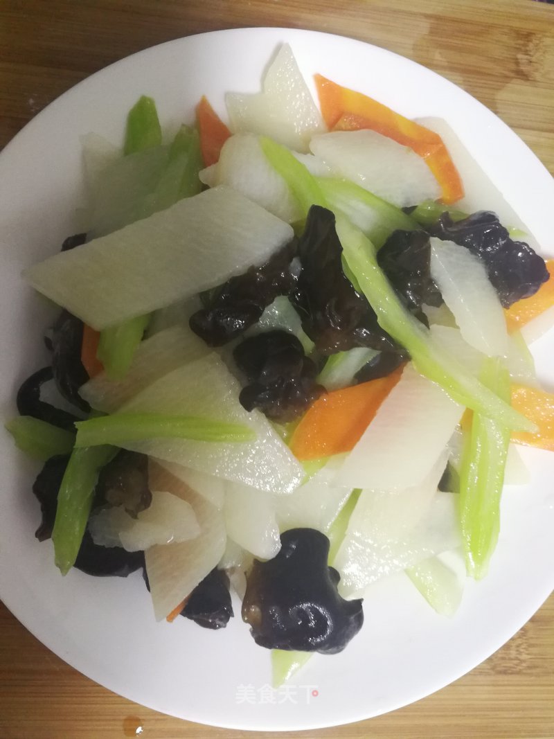 Fried Yam Fungus recipe