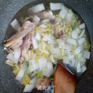 Chicken Soup and Baby Vegetable Stew with Tofu recipe