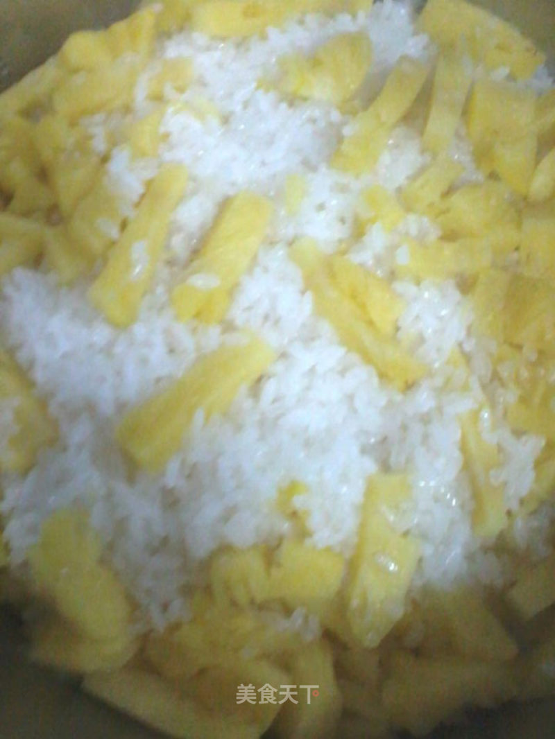 Pineapple Sticky Rice Recipe - Simple Chinese Food