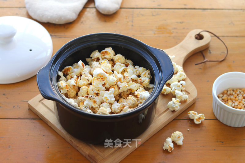 Creamy Popcorn (casserole Version) recipe
