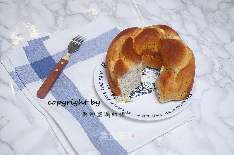 #trust之美#cheese Black Tea Bread recipe