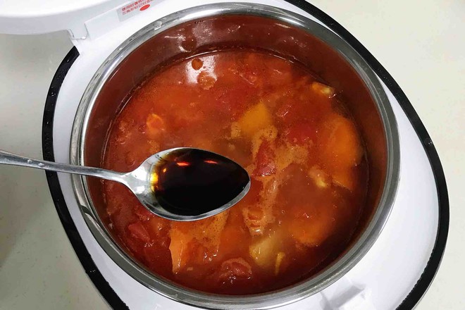 Tomato and Potato Sirloin Soup recipe