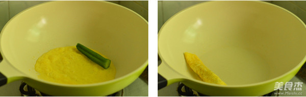 Okra Omelet recipe