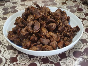 Cumin Chicken Gizzards recipe