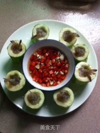 Shrimp and Water Melon Cup recipe