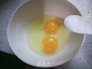 Scrambled Eggs with Leek recipe