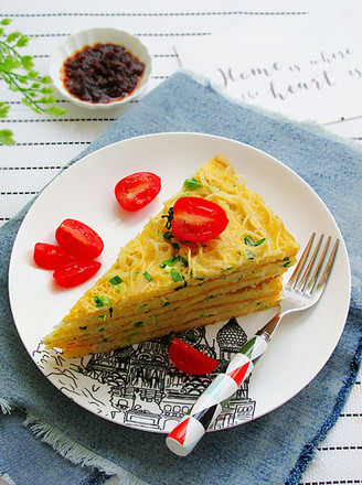 Noodle Omelette recipe