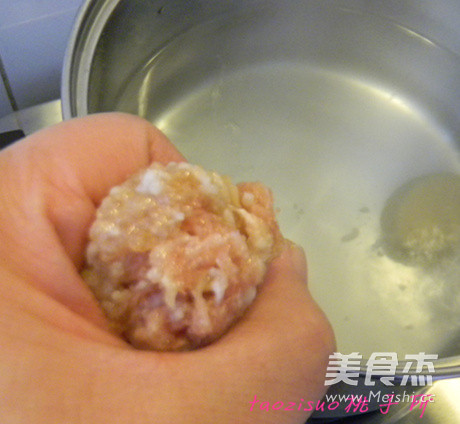 Winter Melon Boiled Meatballs recipe