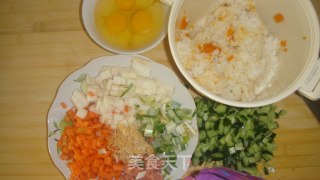 Assorted Egg Fried Rice recipe