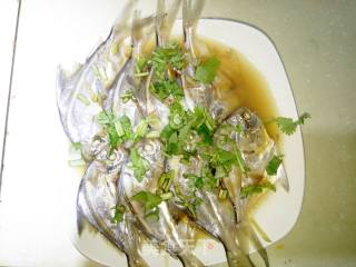 Steamed Pomfret recipe