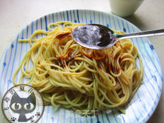 Hot Noodles with Sesame Paste recipe