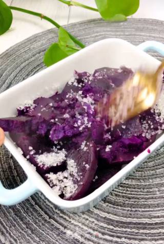 Purple Sweet Potato Sandwich recipe