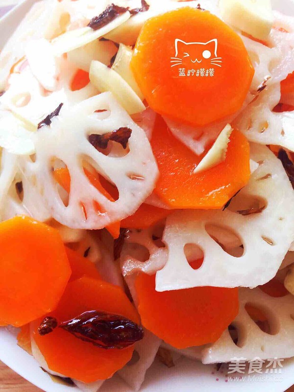 Mixed Lotus Root Slices recipe