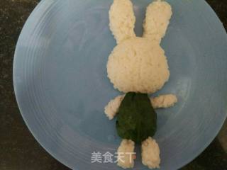 #trust之美#the Little Rabbit Obediently Children's Meal recipe