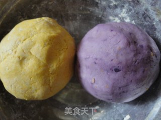 Coconut Sweet Potato Pumpkin Glutinous Rice Cake recipe