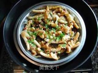 Rich Complex Delicacy-steamed Chicken Feet with Powder recipe