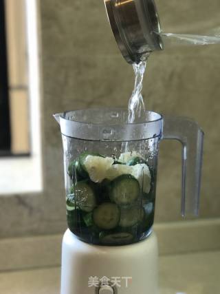 Cucumber Lemon Honey Juice recipe