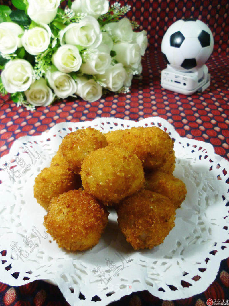 Crispy Fresh Lychees recipe