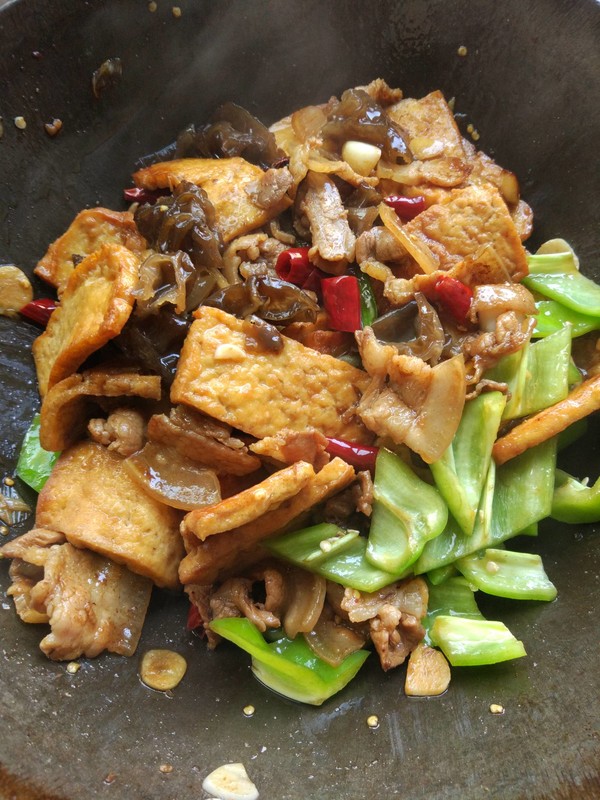 Braised Pork with Tofu recipe