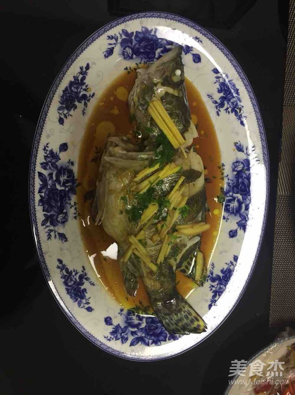 Steamed Mandarin Fish recipe