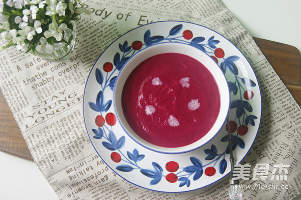 High-value Blood and Calcium Soup [beetroot Vegetable Chickpea Soup recipe