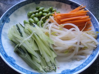 [jijiang Noodles, Made in A Pattern]---xinhe Bean Paste, Invincible and Good [green Bean Noodles] recipe