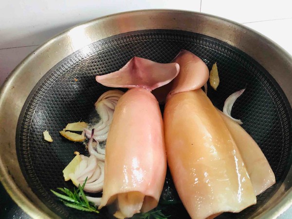 Big Grilled Cuttlefish recipe