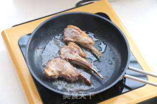 Pan-fried Lamb Chops with Chinese New Year Dishes recipe