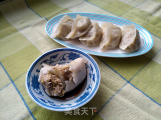 Steamed Dumplings with Pork and Sauerkraut recipe