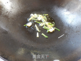 Fried Bacon with Snow Peas recipe