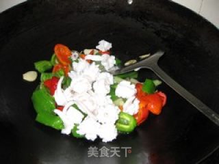 Fried Squid with Double Pepper recipe