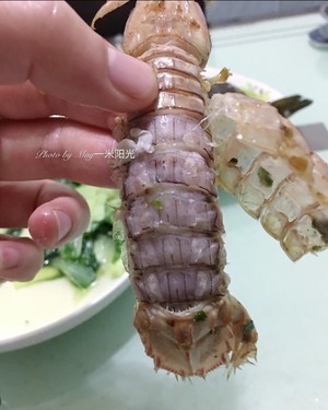 Non-fried Version of Salt and Pepper Skin Shrimp and Cleverly Plucked Shrimp Shell recipe