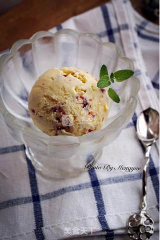 Cranberry Nut Ice Cream recipe