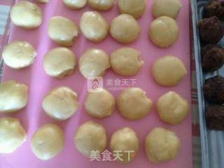 Bean Paste Sesame Mooncake~~zhen Zhenzhen recipe