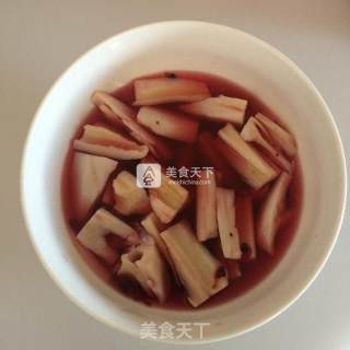 Blueberry Crispy Lotus Root recipe