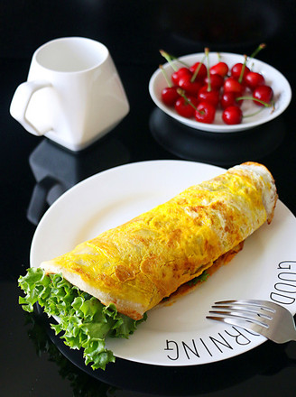 Lettuce Egg Burrito recipe