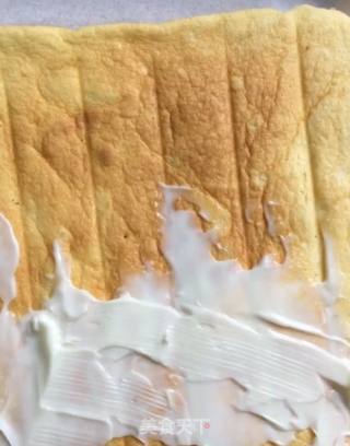 Seaweed Pork Floss Cake Roll recipe